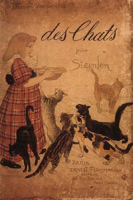 Des Chats, theophile-alexandre steinlen